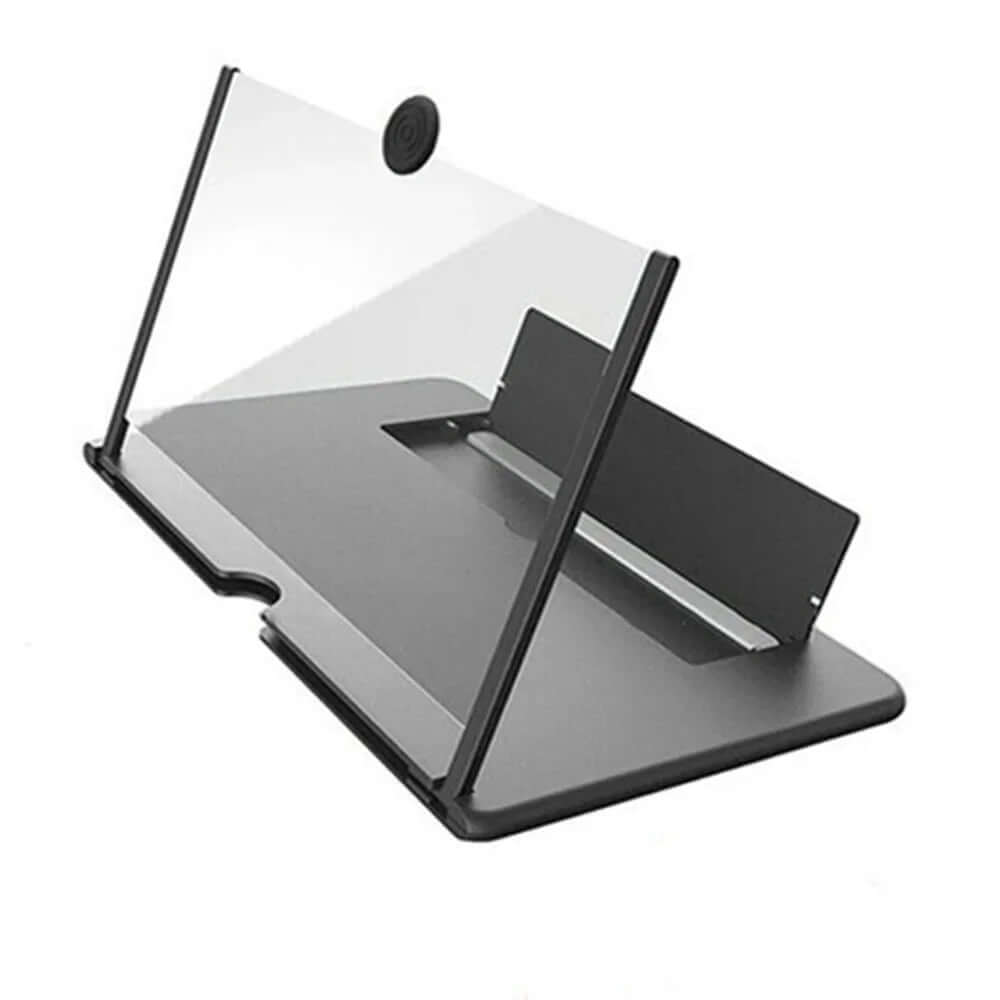 3D phone screen magnifier for seniors designed for comfortable viewing and reducing eye strain.