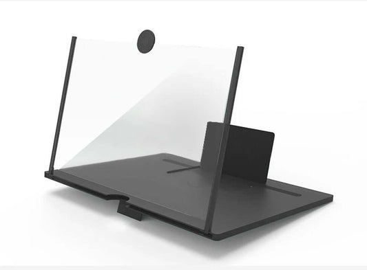 3D phone screen magnifier for seniors designed for comfortable viewing and reducing eye strain.