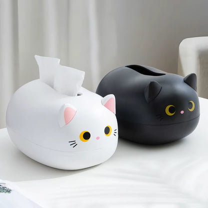 Creative Cartoon Cute Simple Multi-Functional Storage Ornaments Tissue Box Pumping Paper Box Home Dining Room Coffee Table