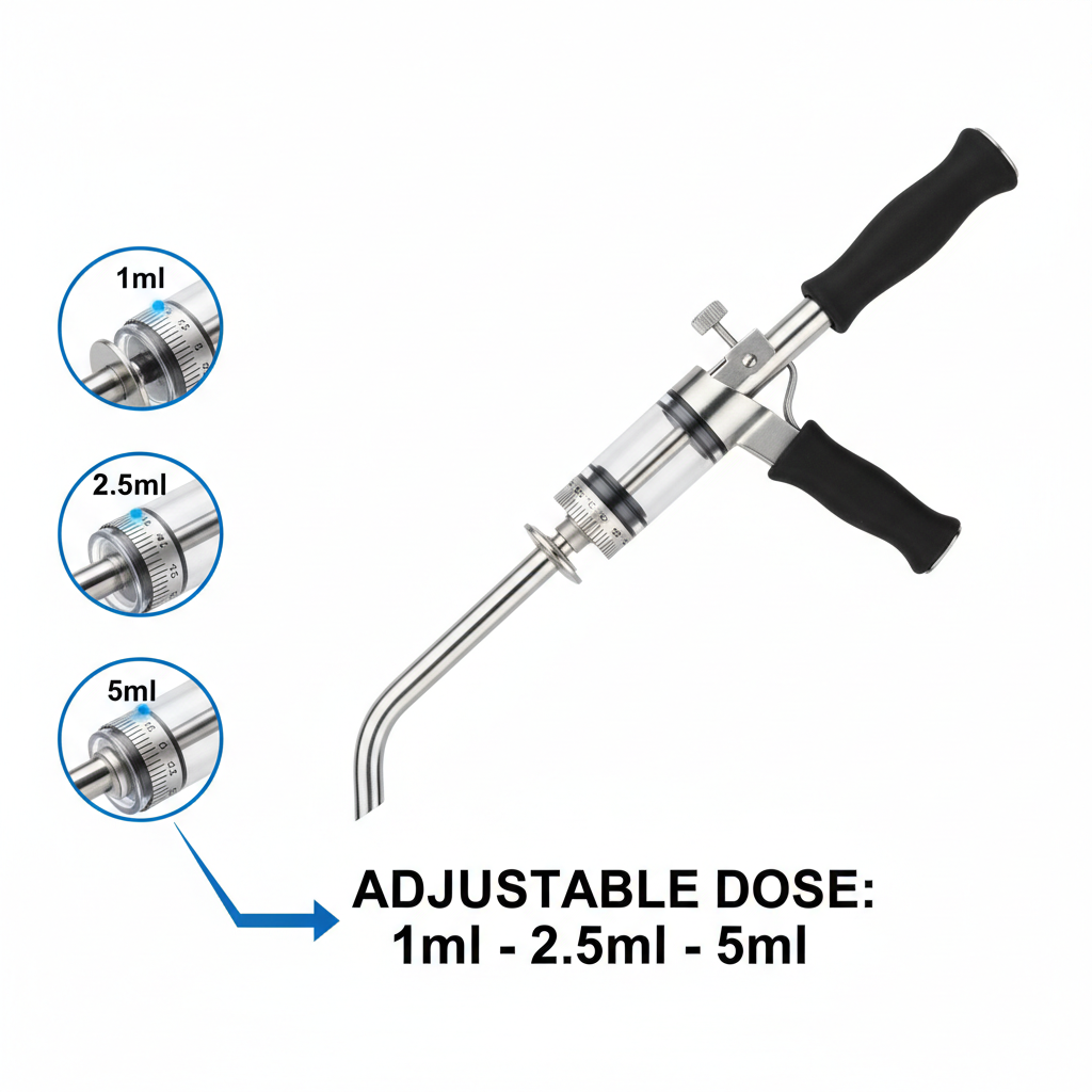 Automatic Continuous Syringe-Animal Adjustable Injector