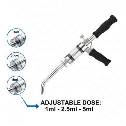 Automatic Continuous Syringe-Animal Adjustable Injector