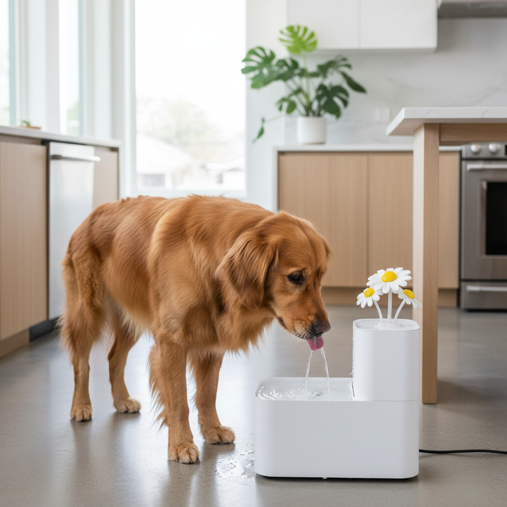 1200mL USB Electric Pet Water Fountain – Auto Filter & Silent Pump for Cats & Dogs
