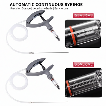 Automatic Continuous Syringe-Animal Adjustable Injector