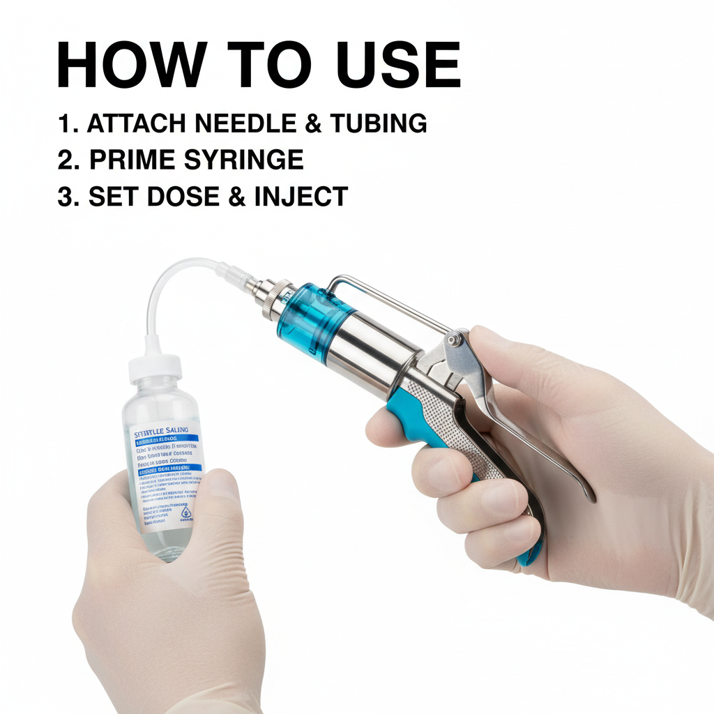 Automatic Continuous Syringe-Animal Adjustable Injector