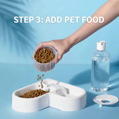 Self-Filling Pet Water Bowl – Moisture-Proof Automatic Dog & Cat Drinking Bowl